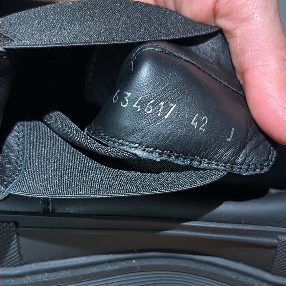 Men's Black Alexander McQUEEN BOOTS - Picture 6 of 10